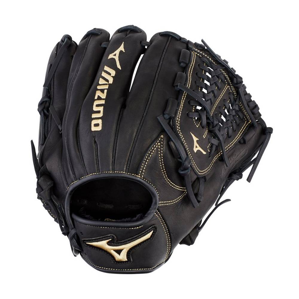 Mizuno Men's MVP Prime Infield Baseball Glove 11.5" Black (312701-AQB)